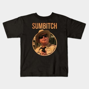 POLICE SUMBITCH JUSTICE SMOKEY Kids T-Shirt